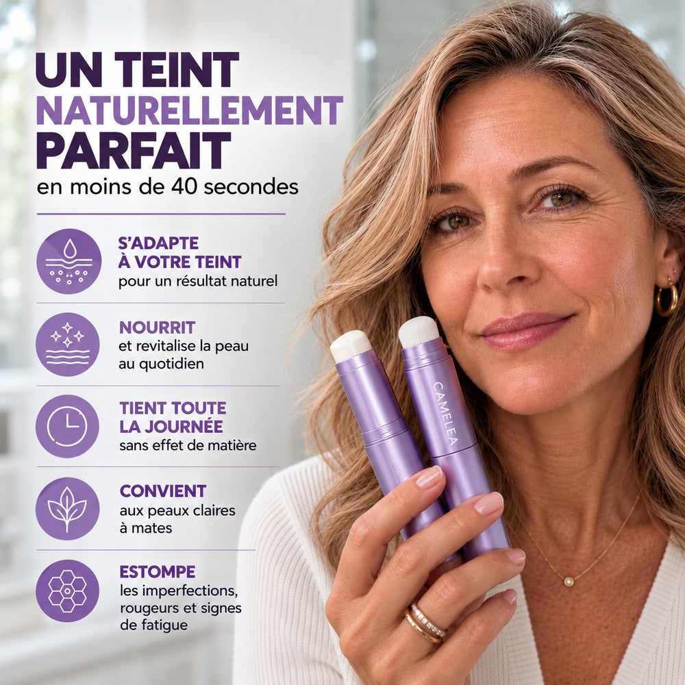 Un teint naturellement parfait en moins de 40 secondes